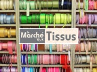 Le marché aux tissus